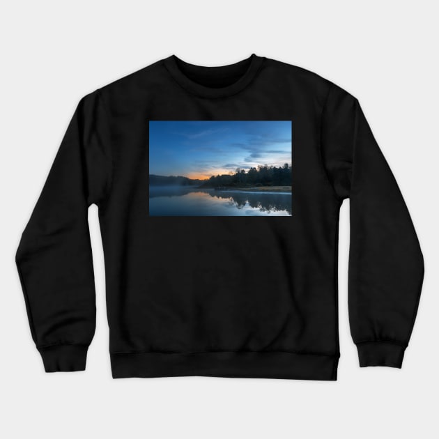 Pendleton Dawn Lake Crewneck Sweatshirt by somadjinn